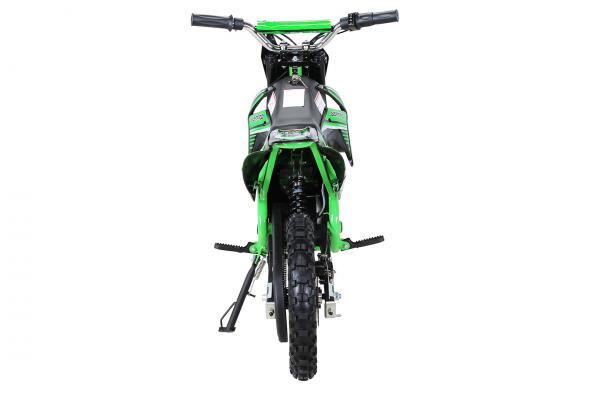 Kinder Mini Elektro Crossbike "Gepard" 500 Watt verstärkte Gabel 36Volt Grün - Elektro Auto Elektroauto Kinderauto
